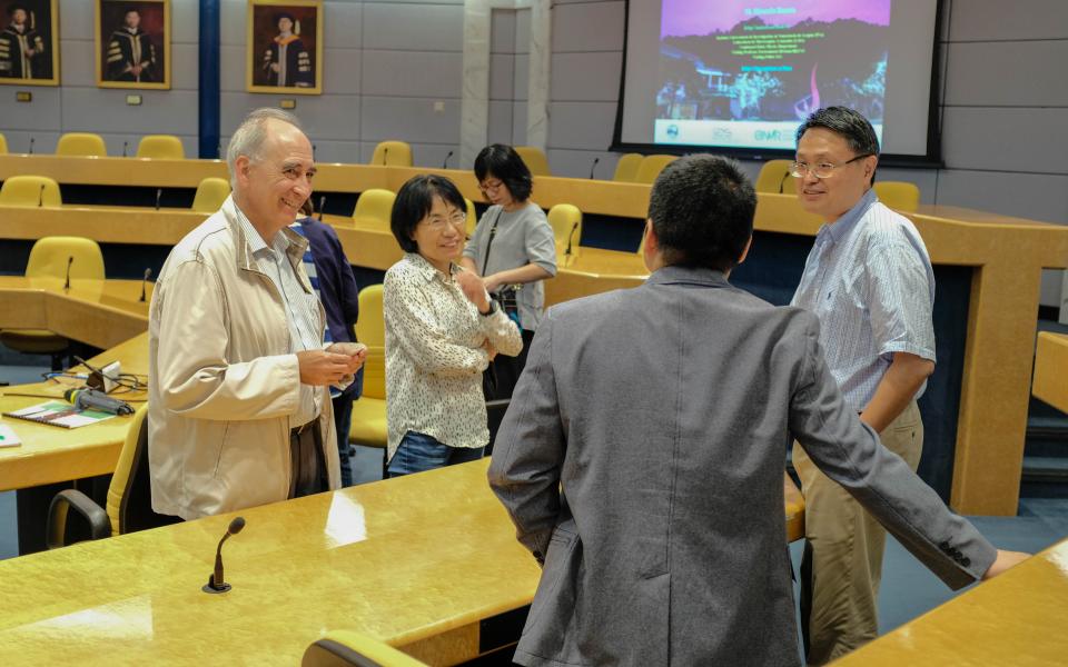 INA Director (Prof. Manuel Ricardo Ibarra García) and ENVF Faculty at Opening Ceremony